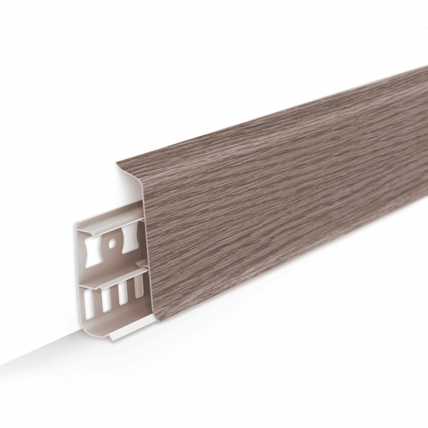 Плинтус iDeal Deconika 215 Дуб снежный 70мм